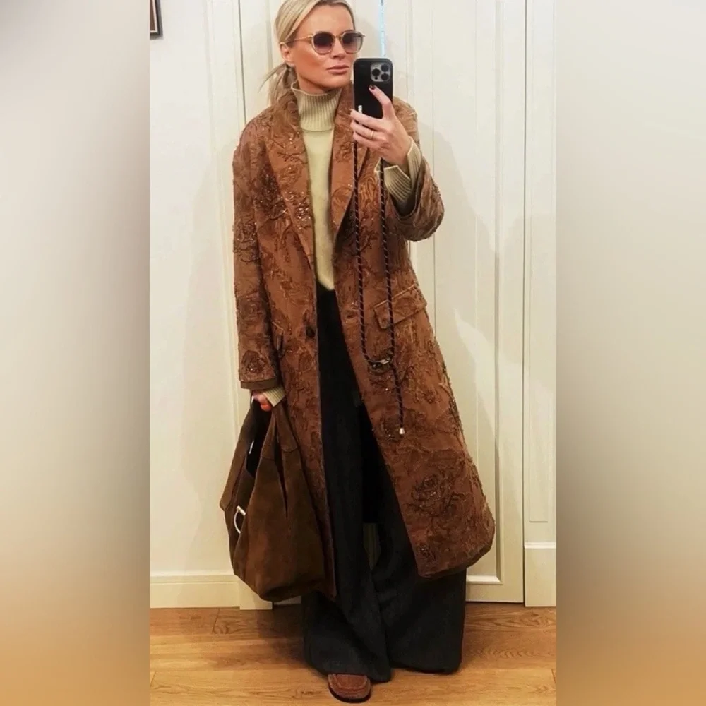 Zara beaded coat - Picture 5 of 7